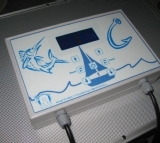 Contador de boyas y anzuelos con salida acústica